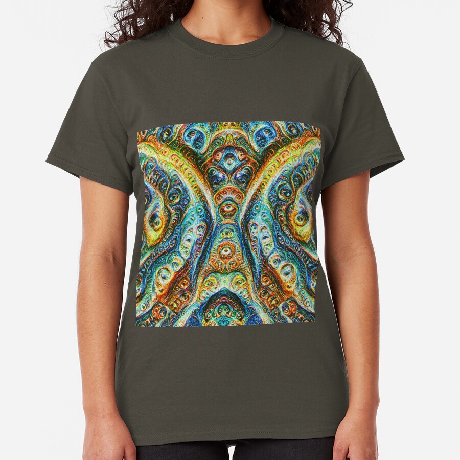 Gothic Style #DeepDream Classic T-Shirt
