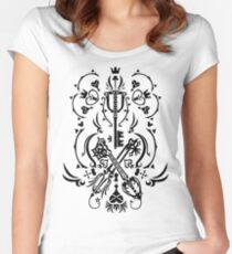 Kingdom Hearts Women's Fitted Scoop T-Shirt