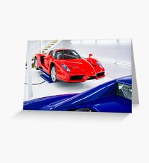 Ferrari Enzo Greeting Card