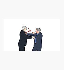 Wenger vs Mourinho Photographic Print