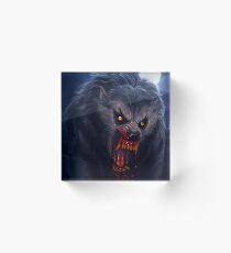 Beware the Moon... Acrylic Block