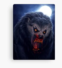 Beware the Moon... Canvas Print