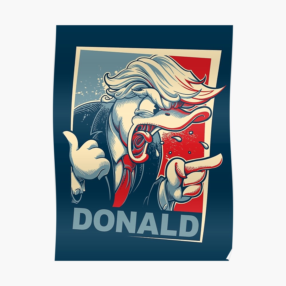 "Donald" Poster von Jehsee | Redbubble