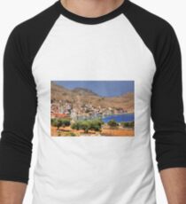 Village view Men's Baseball ¾ T-Shirt