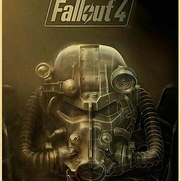 Fallout 3 Enclave Battle Power Armor Gaming  Poster for Sale by  ScriblrCrearTs