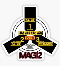 MAGI 2 Super-Computer System (NERV) - Evangelion Sticker