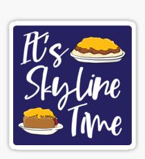 It's Skyline Time Sticker