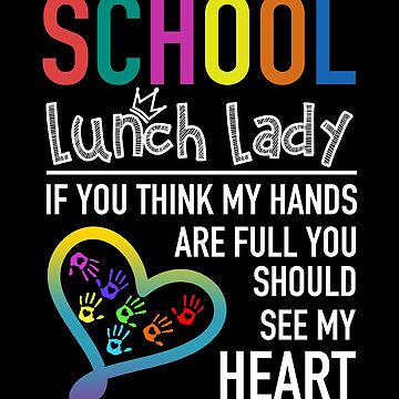 Funny Apron Lunch Lady is Always Right / Food Service 