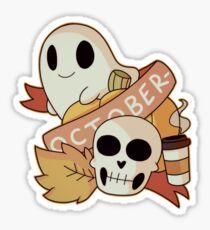 October Sticker