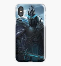 The Lich King in Northrend iPhone Case