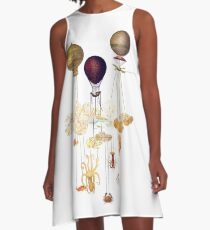 High in the Sky A-Line Dress