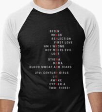 Wings Theory: Infires - BTS - White Men's Baseball ¾ T-Shirt