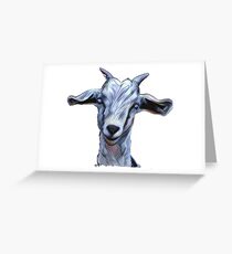 Goat Greeting Card