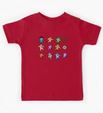 MegaMan Regenbogen Kinder T-Shirt