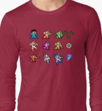 MegaMan Rainbow Long Sleeve T-Shirt