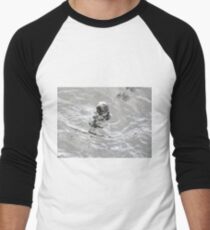 Seal with a kiss... Men's Baseball ¾ T-Shirt