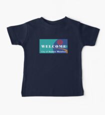 Welcome to the City of Santa Monica, California, USA Baby Tee