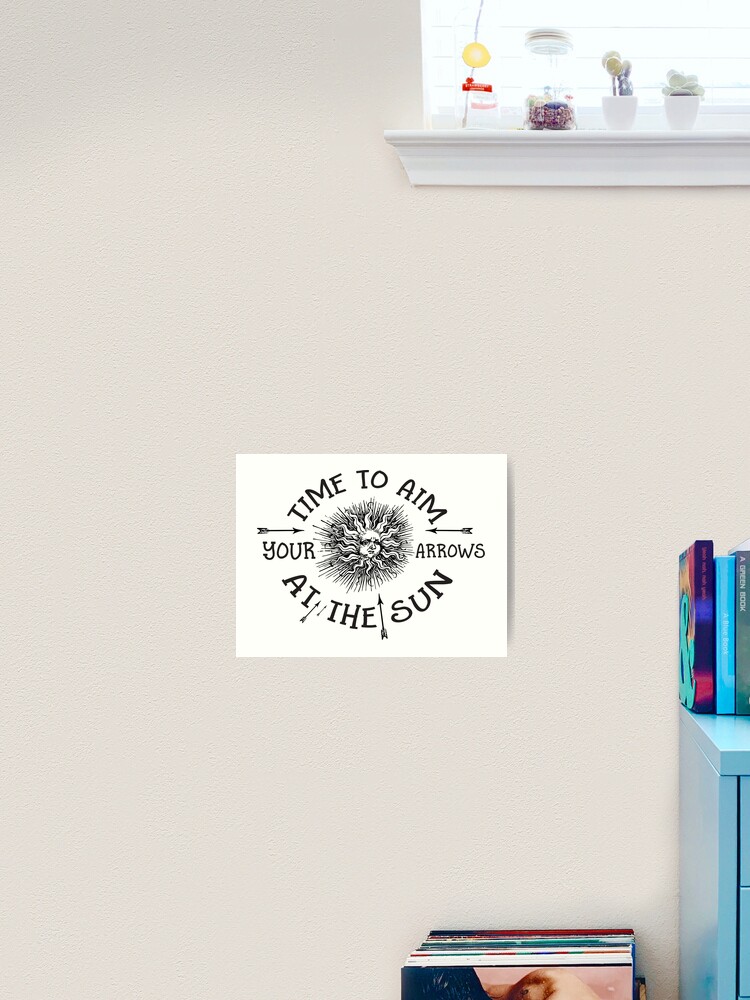 The Doors Lyrics Take It As It Comes Arrows Sun Vintage Design