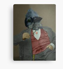 Gentlemen's club of exquisite plumage. Metal Print