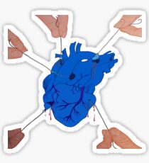 Heart Strings Sticker