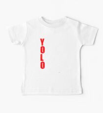 You only live once, said no kitty, ever. YOLO Baby Tee