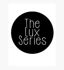 The Lux Series - Black Circle Photographic Print