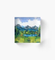 Teton Acrylic Block