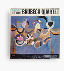 Time Out, Dave Brubeck Quartet, Original Mono cover Canvas Print