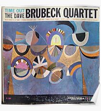 Time Out, Dave Brubeck Quartet, Original Mono cover Poster
