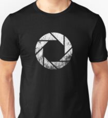 Aperture Laboratories - Distressed Unisex T-Shirt