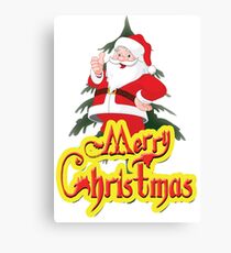 Merry Christmas Canvas Print