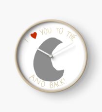ILY zum Mond und zurück! <3 Uhr
