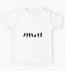 Birds on wire Kids Tee