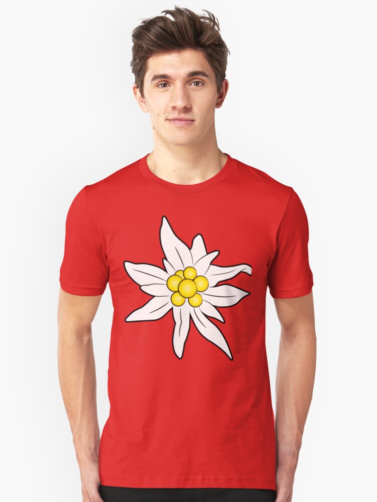 james t shirt flower