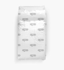 Larry is real Duvet Cover