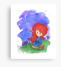 Doctor Who babies - inspired by Amy Pond Canvas Print