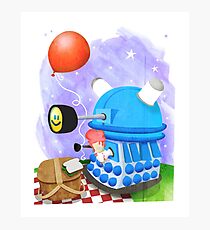 Doctor Who babies - inspired by Daleks Photographic Print