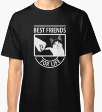 Katze beste Freunde für das Leben Classic T-Shirt