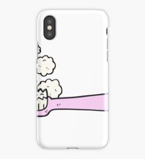 cartoon toothbrush iPhone Case
