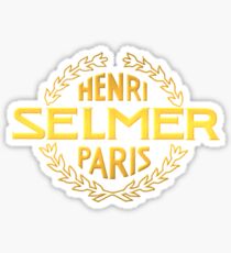 Golden Selmer Sticker