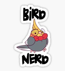 Bird Nerd Sticker