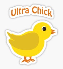 Ultra Chick Sticker