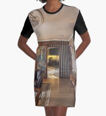 elegant living room Graphic T-Shirt Dress