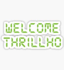 Welcome Thrillho shirt – Bonestorm, Milhouse Van Houten, Thrillhouse Sticker