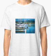 Boats In The Marina Classic T-Shirt