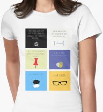 Last Words - John Green edition Women's Fitted T-Shirt