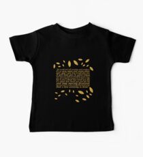 The world ain’t... “Rocky Balboa” Inspirational Quote (Creative) Baby Tee