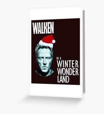 Walken Wanderland for Christmas! Greeting Card