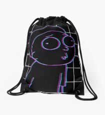 3D Morty Drawstring Bag