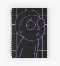 3D Morty Spiral Notebook